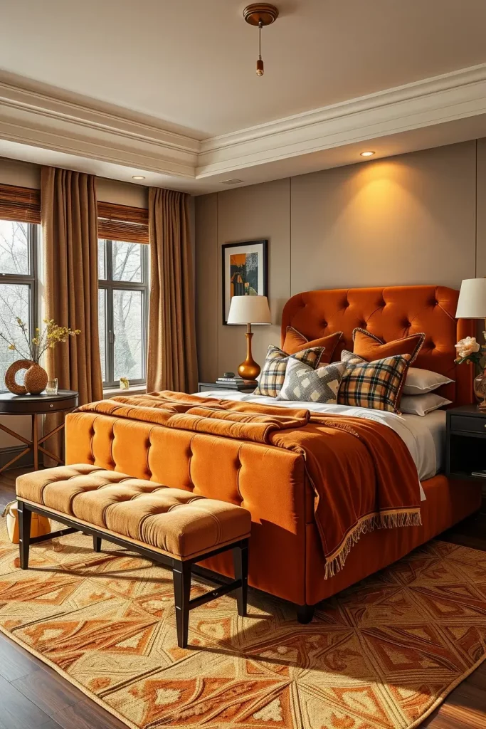 65 Autumn Bedroom Design Inspiration for a Cozy and Stylish Fall Retreat
