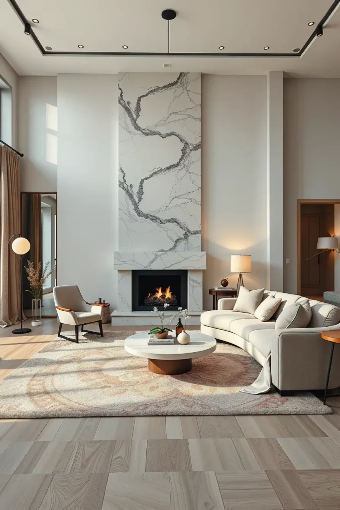 63 Curved Living Room Furniture Ideas for Stylish and Modern Interiors