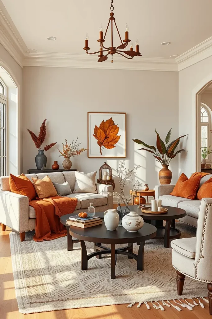 64 Modern Fall Living Room Colors to Refresh Your Space This Season