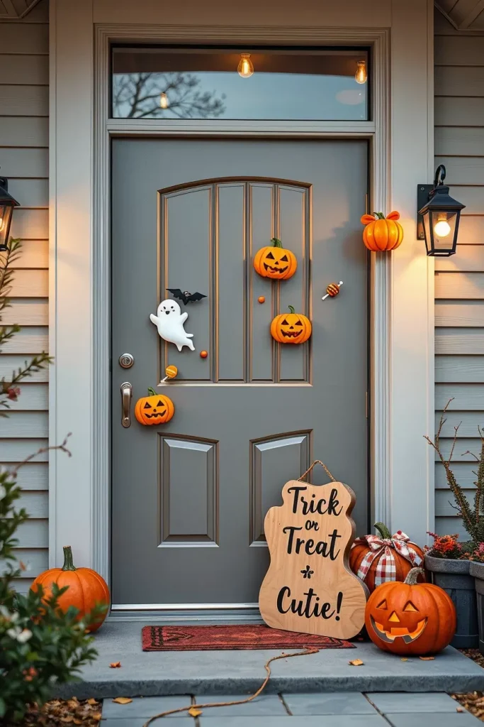 65 Cute Halloween Door Decorations 2025 to Make Your Entryway Adorably Spooky