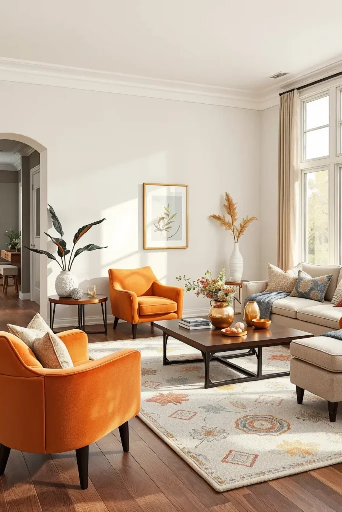 64 Modern Fall Living Room Colors to Refresh Your Space This Season