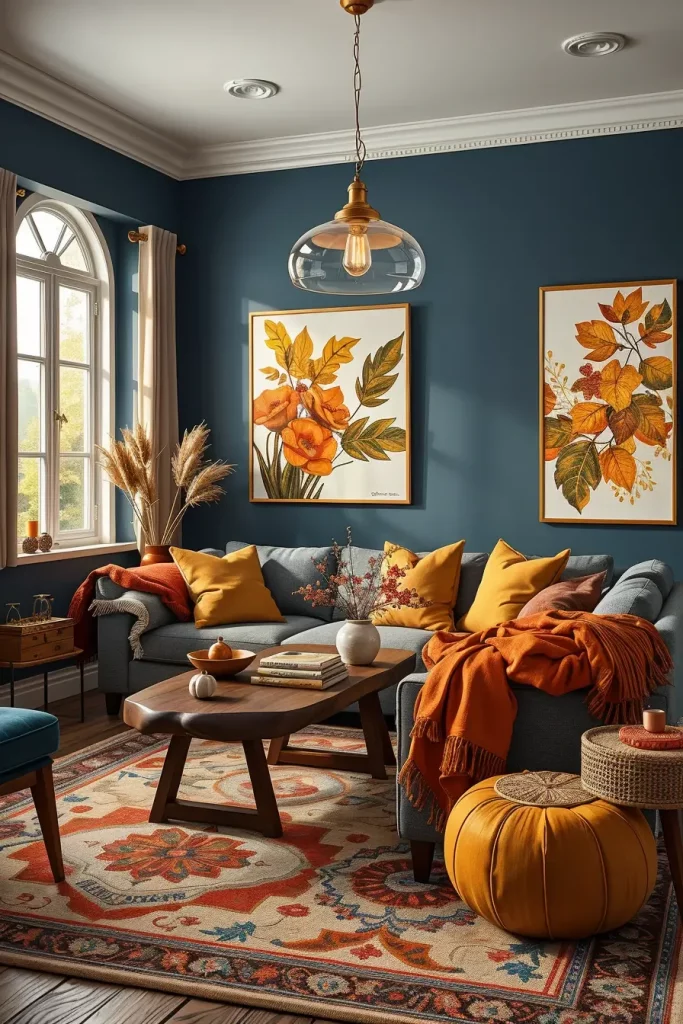 64 Modern Fall Living Room Colors to Refresh Your Space This Season