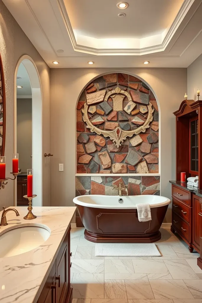 63 Red Accents in the Bathroom: Stylish Ideas for a Bold and Modern Space