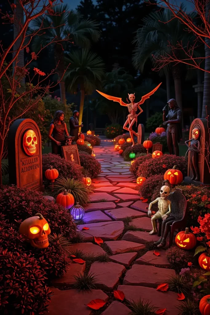 64 Trendy Halloween Garden Ideas 2025: Stylish & Spooky Outdoor Inspiration