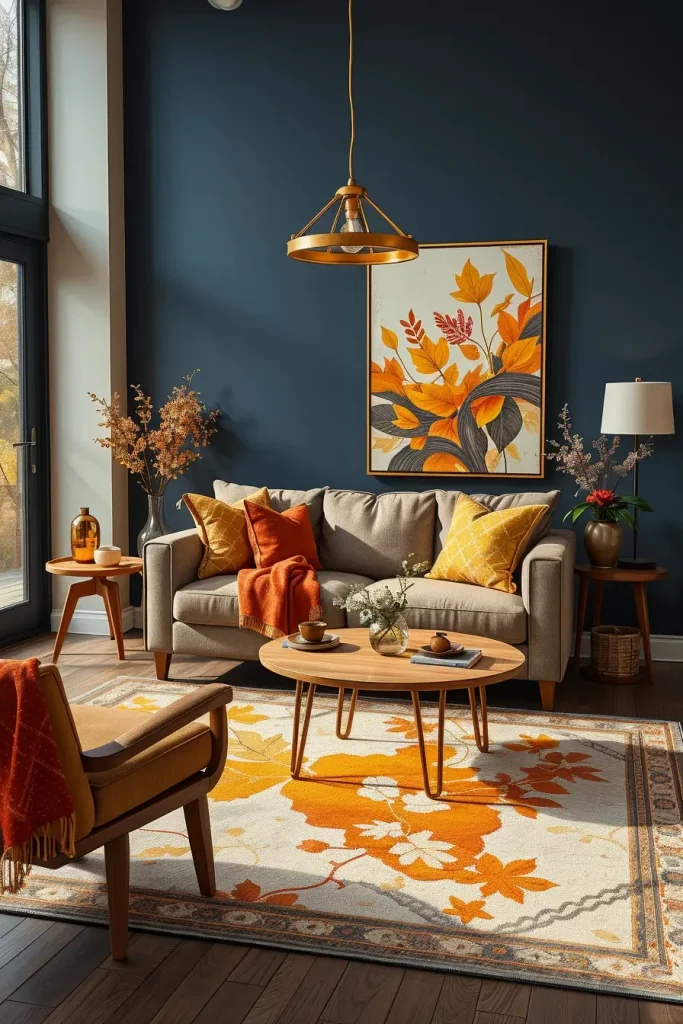64 Modern Fall Living Room Colors to Refresh Your Space This Season