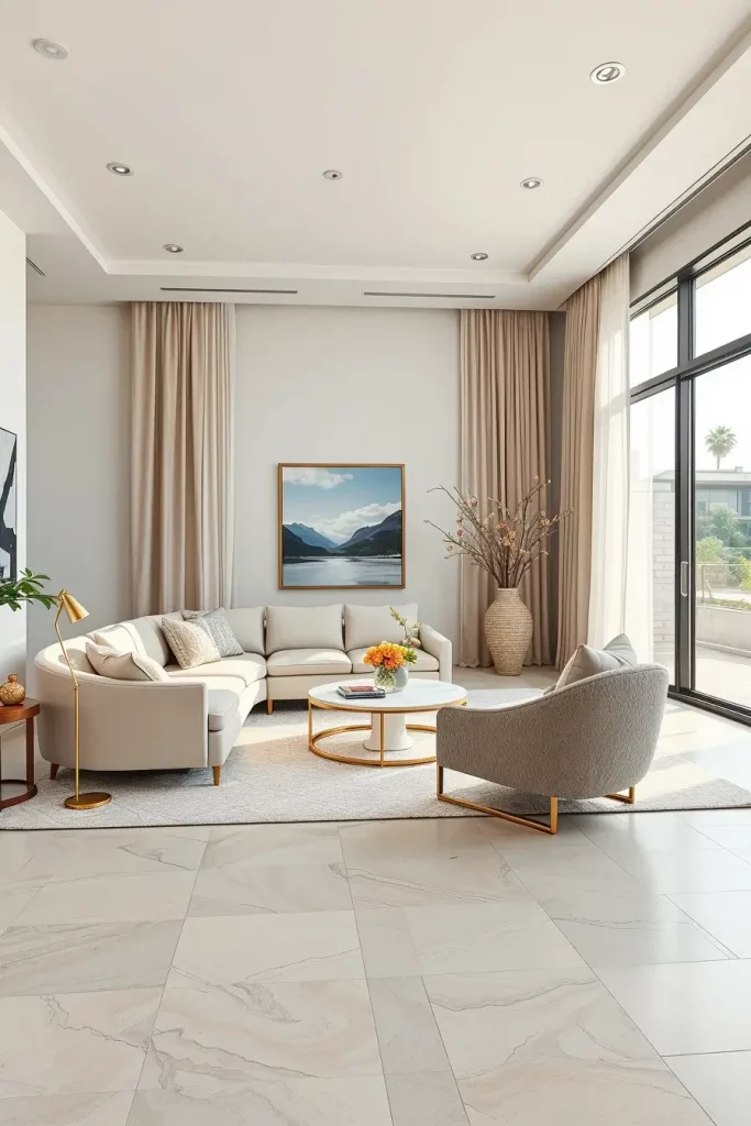 63 Curved Living Room Furniture Ideas for Stylish and Modern Interiors