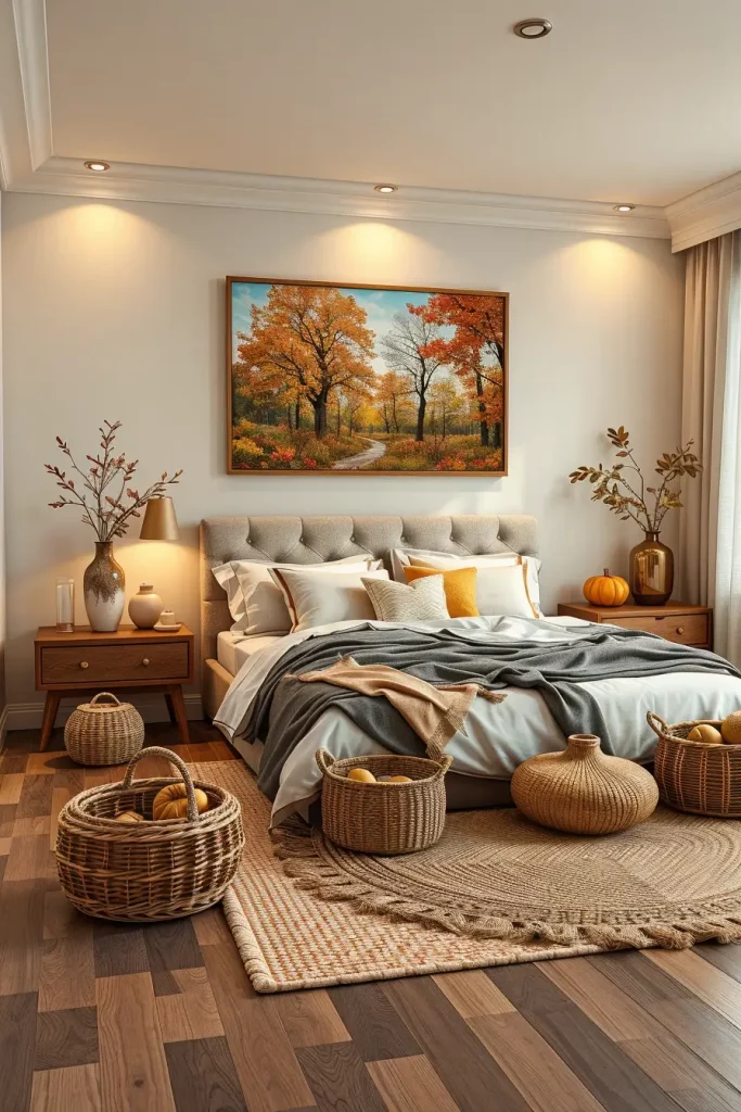65 Autumn Bedroom Design Inspiration for a Cozy and Stylish Fall Retreat