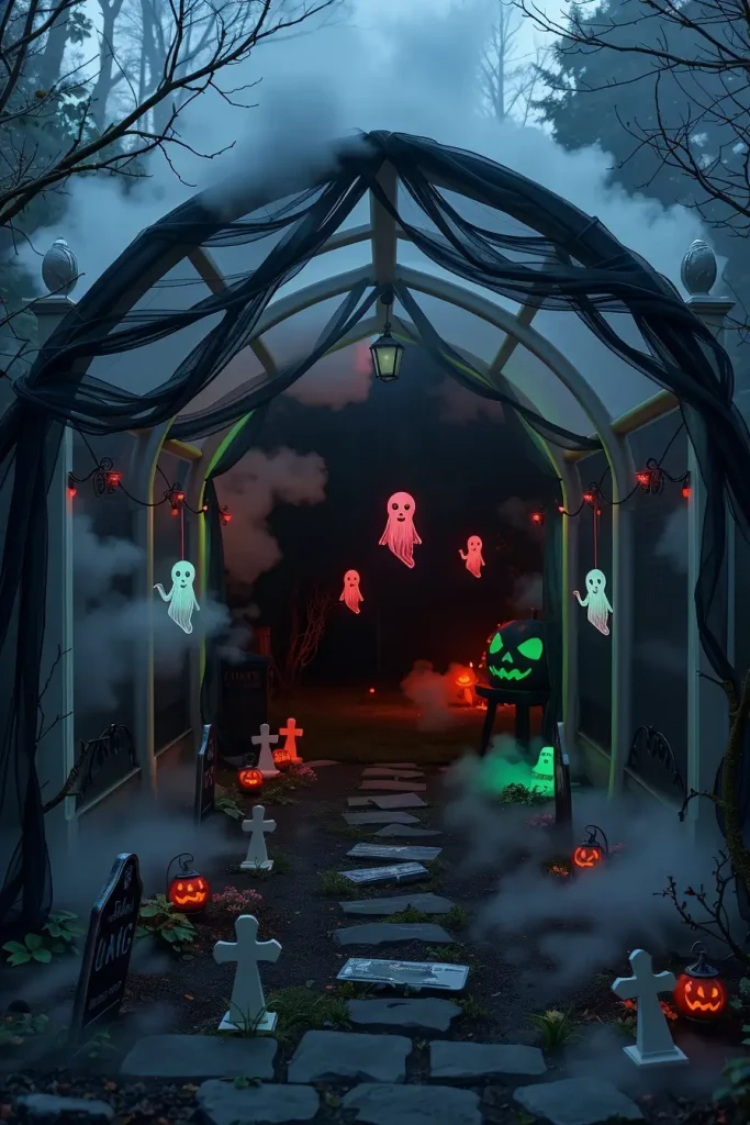64 Trendy Halloween Garden Ideas 2025: Stylish & Spooky Outdoor Inspiration