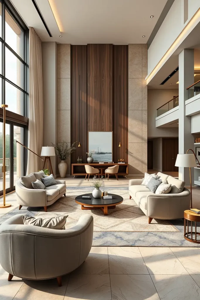 63 Curved Living Room Furniture Ideas for Stylish and Modern Interiors