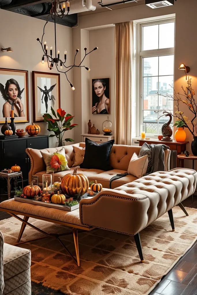 64 Halloween Living Room Decor Ideas 2025 for a Stylish and Spooky Interior