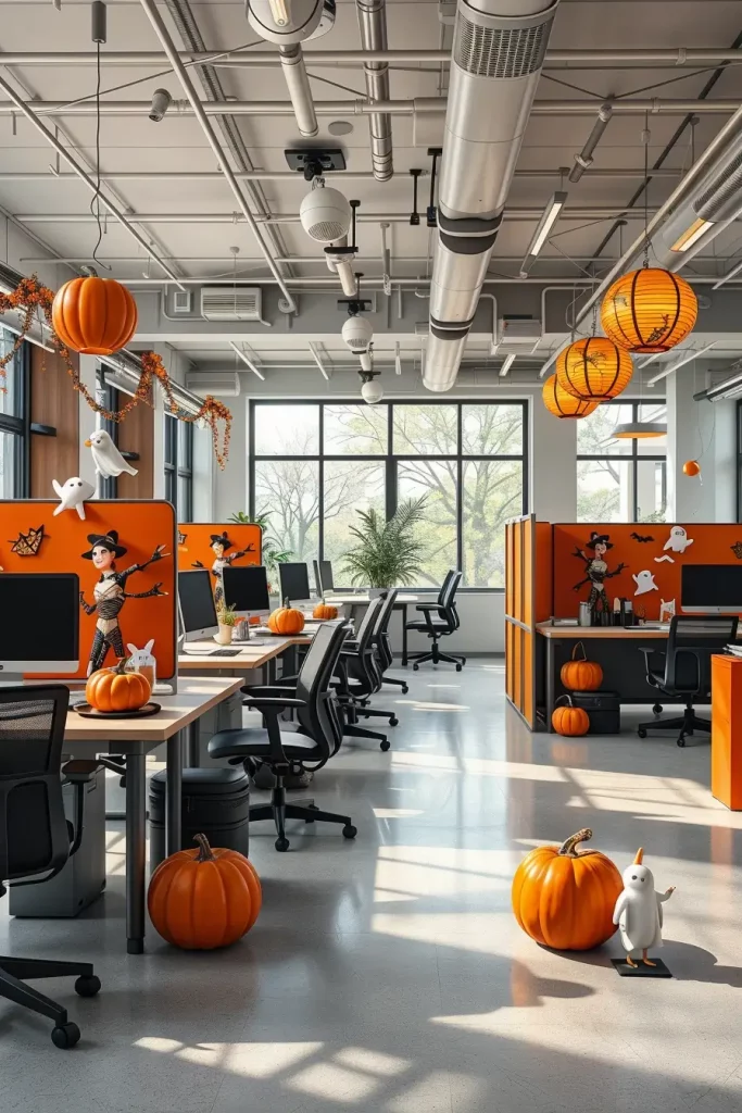 65 Office Halloween Decorations Ideas 2025: Stylish, Comical, and Modern Decor for Contemporary Workspaces