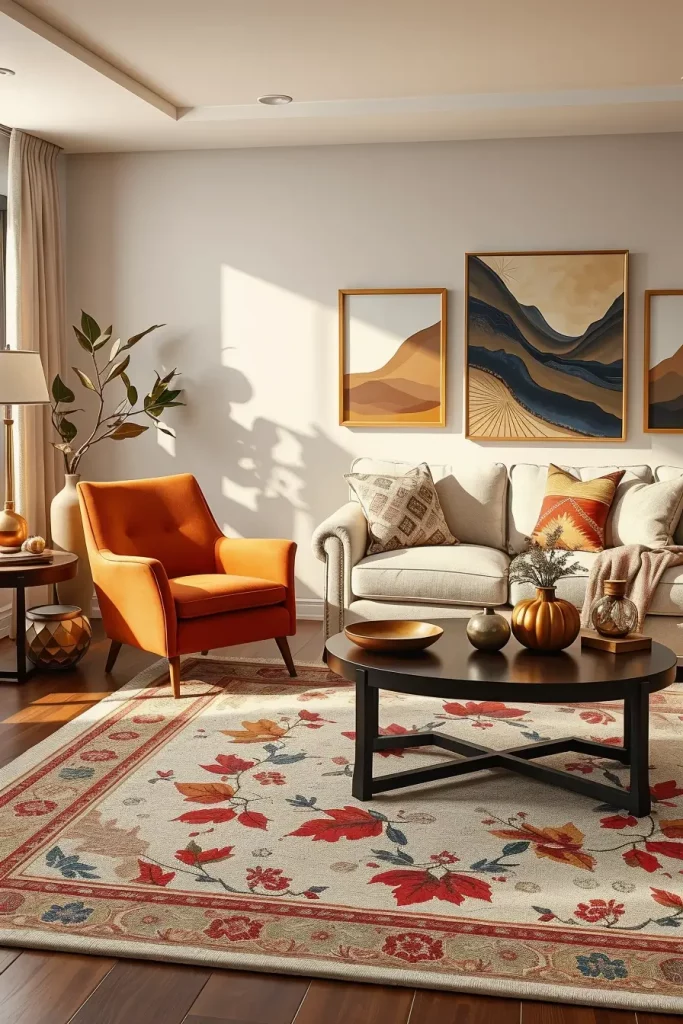 64 Modern Fall Living Room Colors to Refresh Your Space This Season
