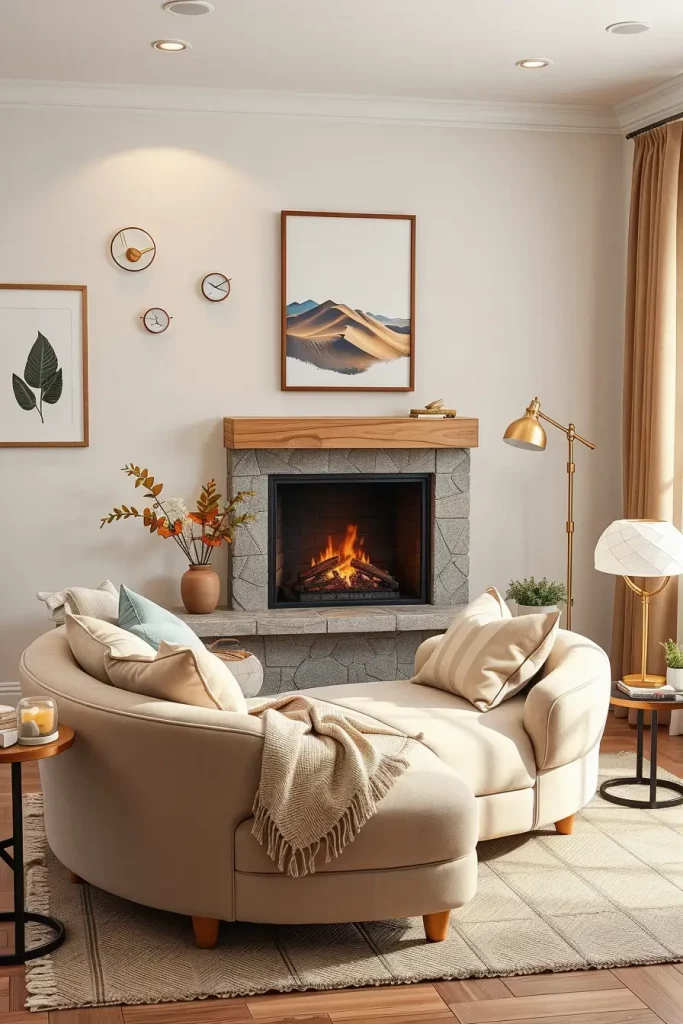 63 Curved Living Room Furniture Ideas for Stylish and Modern Interiors