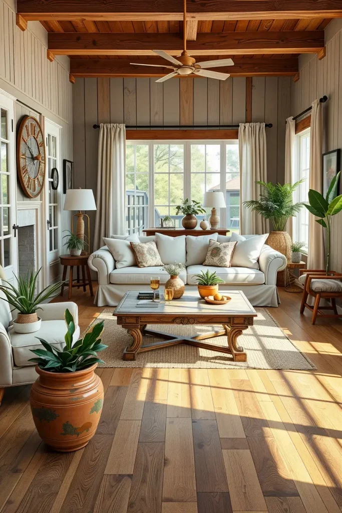 64 Modern Farmhouse Living Room Ideas for a Cozy and Stylish Home