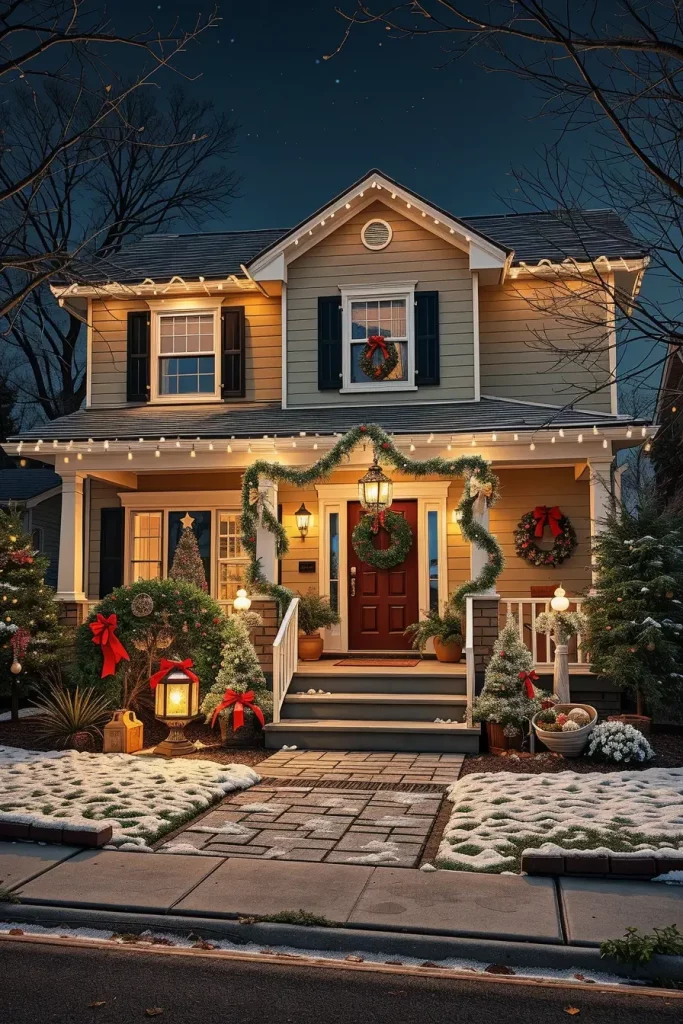66 Christmas Lights Outside Ideas 2025 to Transform Your Home