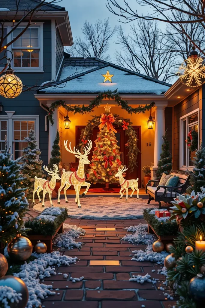 64 Outdoor Christmas Decorations Ideas 2025 to Make Your Home Shine