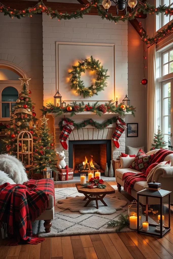 63 Red and White Christmas Lights 2025 – Festive Ideas for Indoors and Outdoors