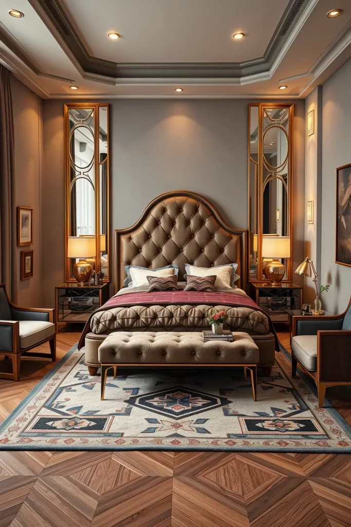 61 Art Deco Revival Bedroom Décor Ideas for a Glamorous Modern Interior