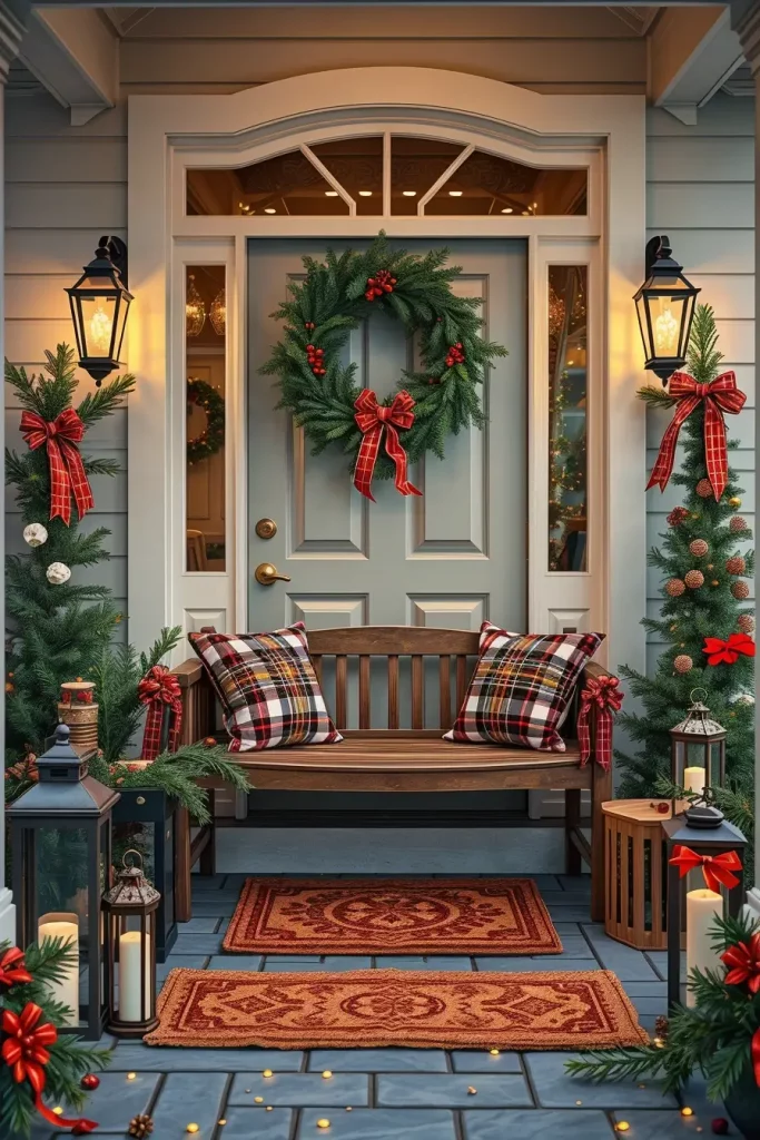 62 Christmas Wreaths for Front Door Ideas 2025 to Transform Your Holiday Decor