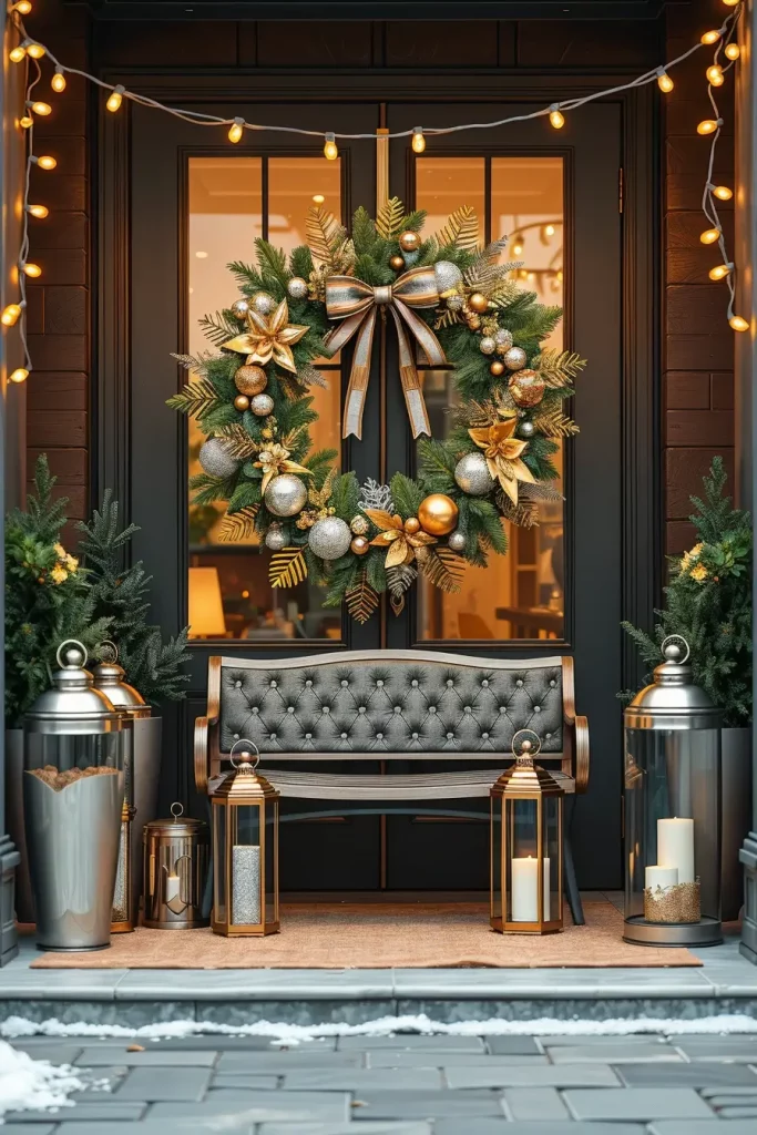62 Christmas Wreaths for Front Door Ideas 2025 to Transform Your Holiday Decor