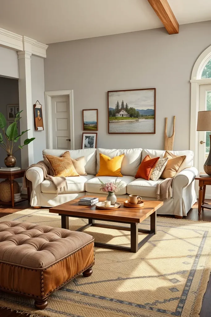 64 Modern Farmhouse Living Room Ideas for a Cozy and Stylish Home