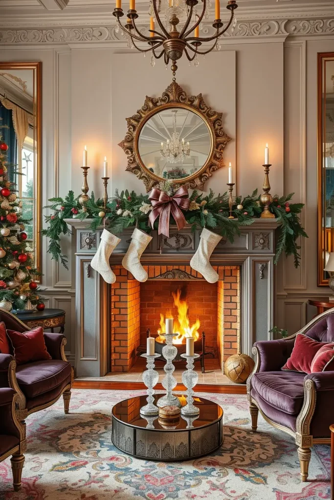 64 Christmas Fireplace Decor Ideas 2025 to Make Your Holiday Warm and Stylish