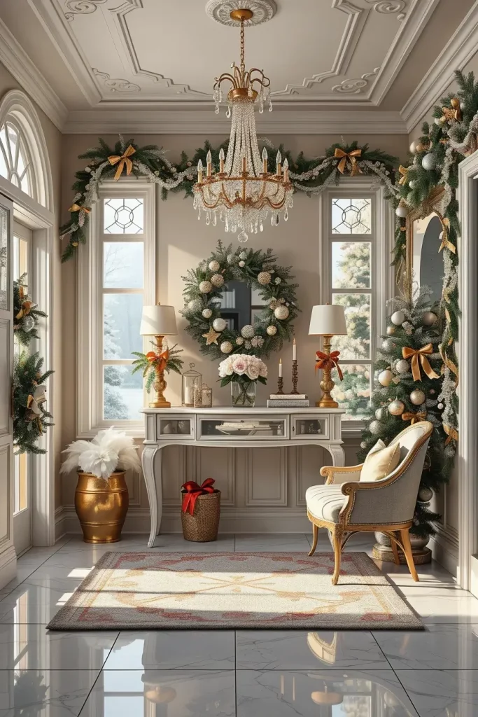 62 Christmas Entryway Ideas 2025 to Welcome Guests in Style