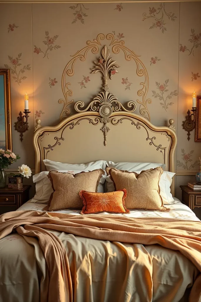 65 Vintage Bedroom with Hand-Painted Furniture Ideas for Timeless Charm