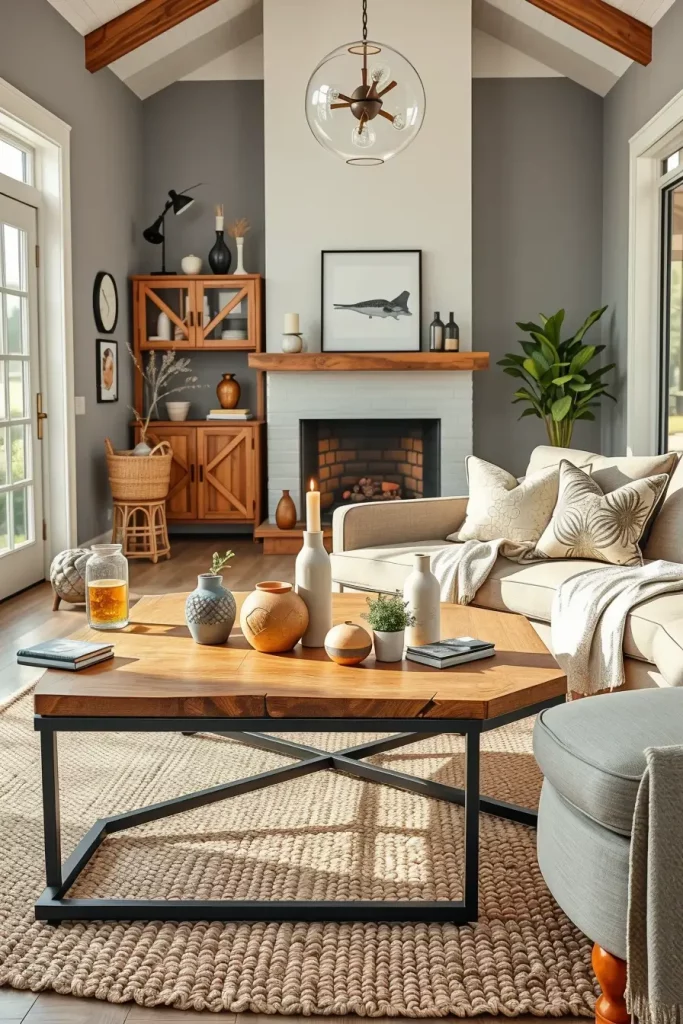 64 Modern Farmhouse Living Room Ideas for a Cozy and Stylish Home