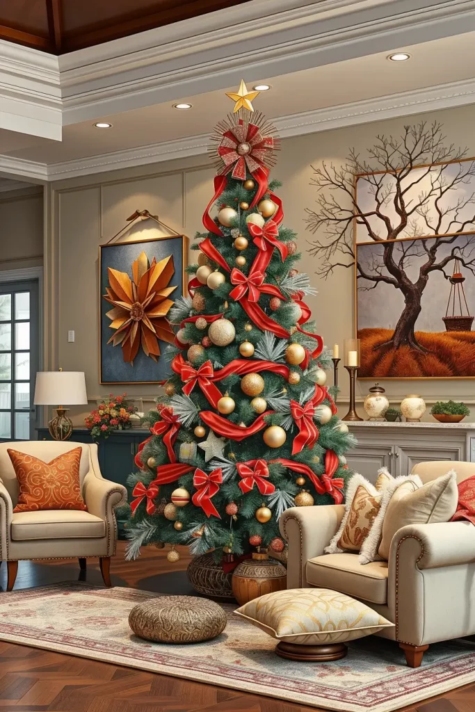 64 Christmas Decor Ideas for Living Room 2025: Stylish and Modern Holiday Inspirations