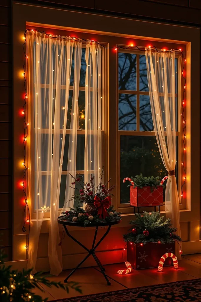 63 Red and White Christmas Lights 2025 – Festive Ideas for Indoors and Outdoors