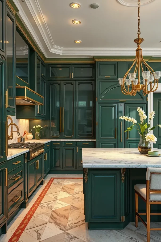 65 Art Deco Revival Kitchen Décor Ideas for a Glamorous Modern Home