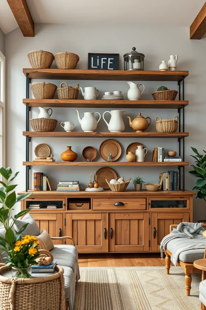 64 Modern Farmhouse Living Room Ideas for a Cozy and Stylish Home