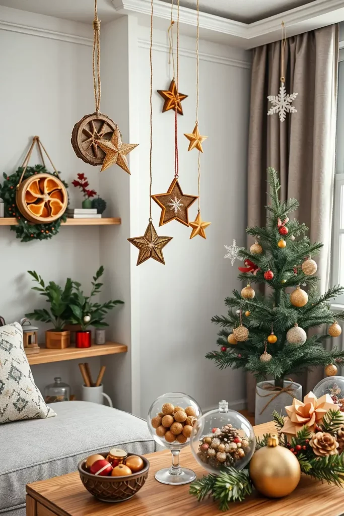 64 Apartment Christmas Decor Ideas 2025 to Transform Small Spaces into Festive Homes