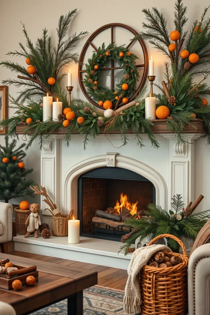 64 Christmas Fireplace Decor Ideas 2025 to Make Your Holiday Warm and Stylish