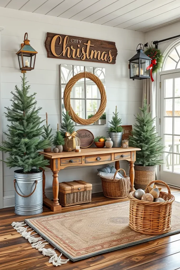 62 Christmas Entryway Ideas 2025 to Welcome Guests in Style