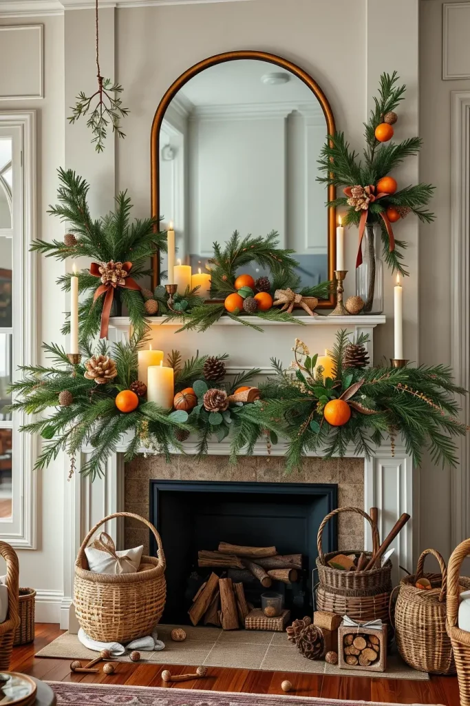 64 Christmas Fireplace Decor Ideas 2025 to Make Your Holiday Warm and Stylish