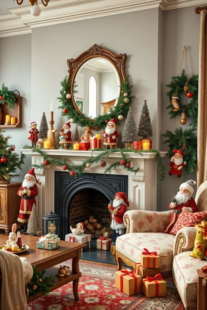63 Vintage Christmas Decor Ideas 2025 to Bring Timeless Holiday Charm