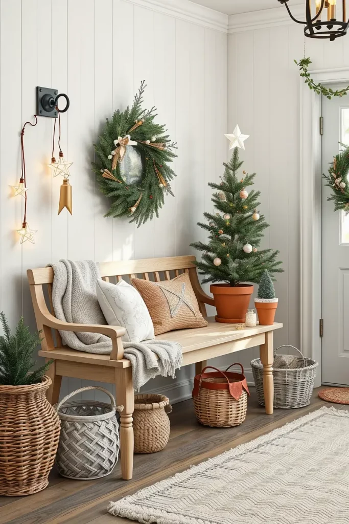 62 Christmas Entryway Ideas 2025 to Welcome Guests in Style