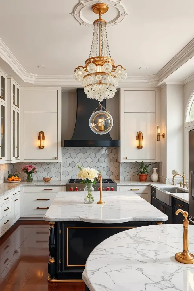 65 Art Deco Revival Kitchen Décor Ideas for a Glamorous Modern Home