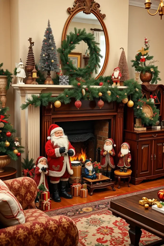 63 Vintage Christmas Decor Ideas 2025 to Bring Timeless Holiday Charm