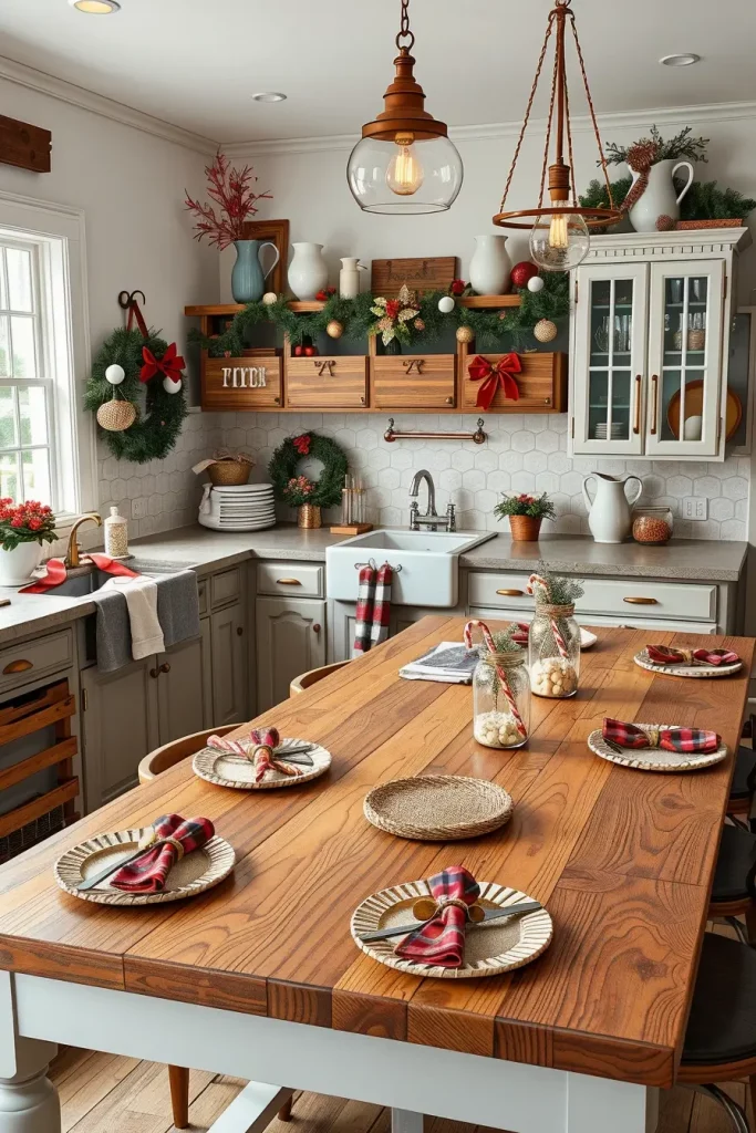 65 Christmas Kitchen Decor Ideas 2025 to Inspire Your Holiday Home