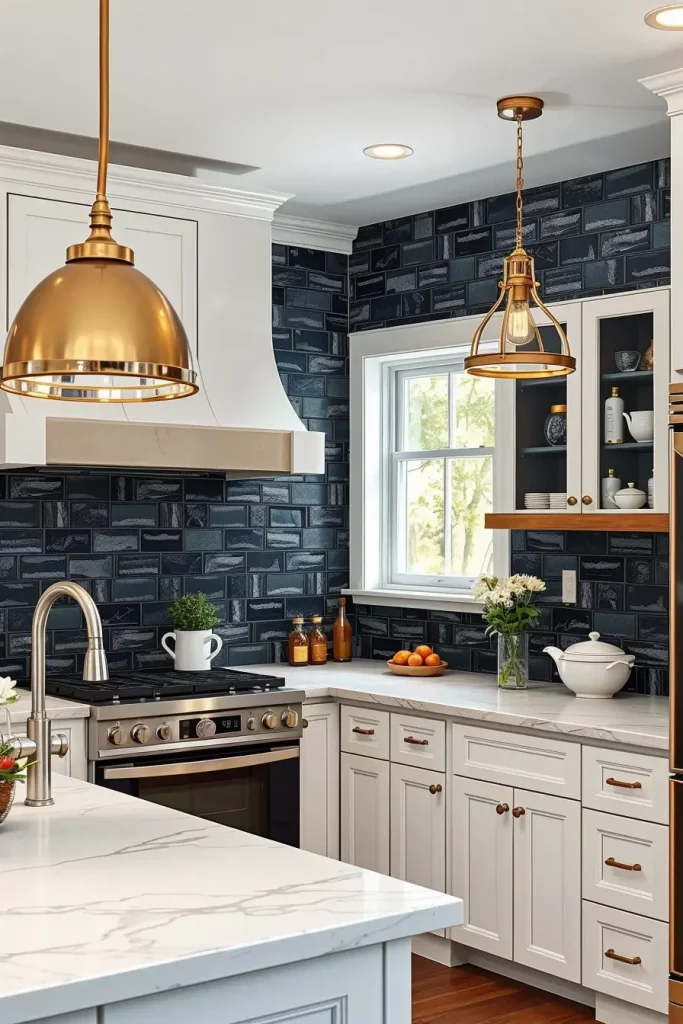 64 Statement Kitchen Tile Backsplashes That Transform Your Cooking Space