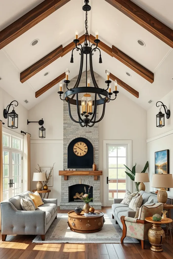 64 Modern Farmhouse Living Room Ideas for a Cozy and Stylish Home
