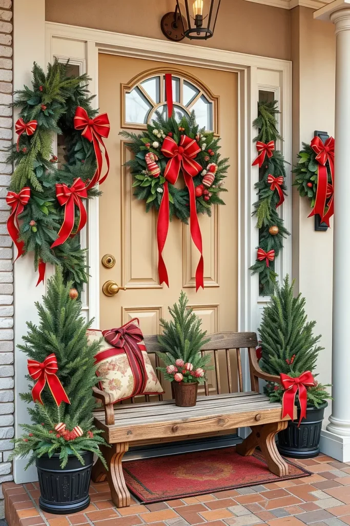 62 Christmas Wreaths for Front Door Ideas 2025 to Transform Your Holiday Decor