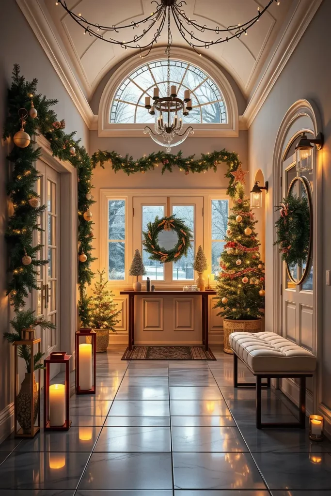 62 Christmas Entryway Ideas 2025 to Welcome Guests in Style