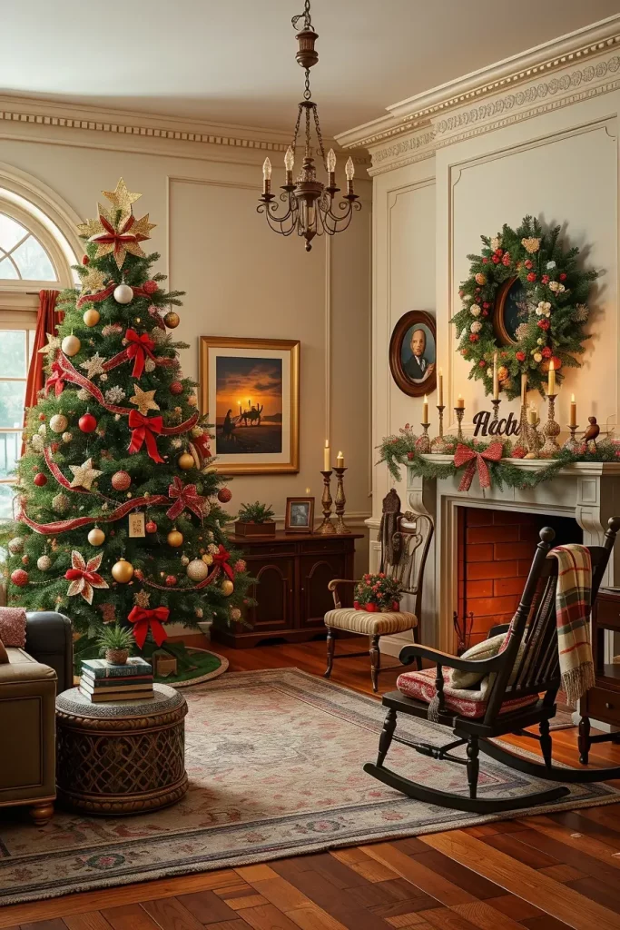 63 Vintage Christmas Decor Ideas 2025 to Bring Timeless Holiday Charm