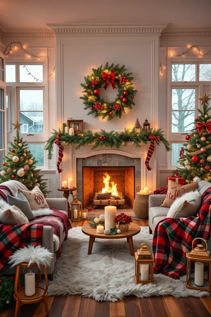 63 Red and White Christmas Lights 2025 – Festive Ideas for Indoors and Outdoors