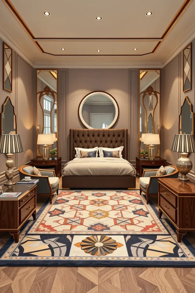 61 Art Deco Revival Bedroom Décor Ideas for a Glamorous Modern Interior