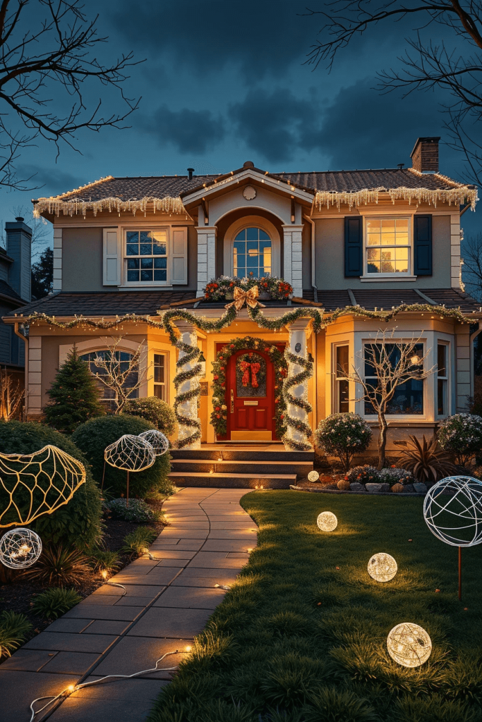 64 Christmas Lights Ideas 2025 to Brighten Your Home Inside and Out